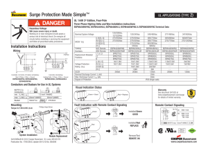 Surge Protection Made Simple ( 2) ™