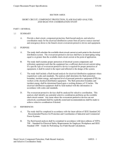 Cooper Bussmann Project Specifications 3/31/03 SECTION 160XX