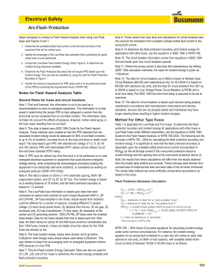 Electrical Safety Arc-Flash Protection