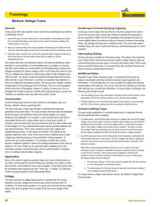 General Continuous Current-Carrying Capacity