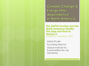 The NAFTA Promise and the North American Reality: