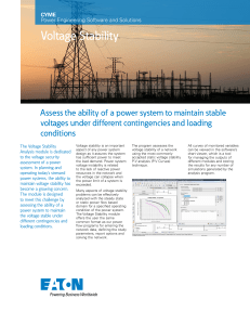 Voltage Stability