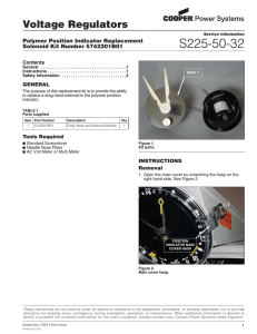 S225-50-32 Voltage Regulators Polymer Position Indicator Replacement Solenoid Kit Number 5742301B01