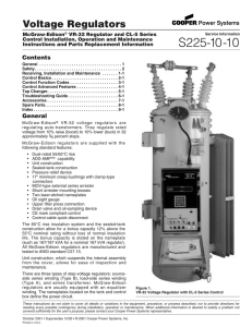 S225-10-10 Voltage Regulators