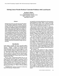 Solving  Linear  Pseudo-Boolean  Co Joachim R Walses