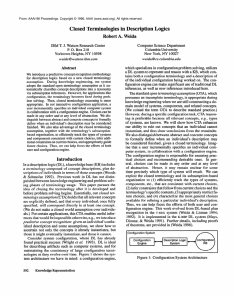 Closed  Terminologies  in  Description  Logics