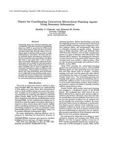 Theory  for  Coordinating  Concurrent  Hierarchical