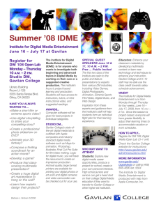 Summer ’08 IDME