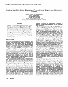 ming, Propositional  Logic,  and  Stochastic Search