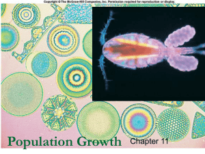 Population Growth Chapter 11 1