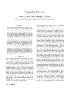 Fibring Neural Networks Artur S. d’Avila Garcez and Dov M. Gabbay