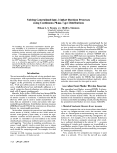 Solving Generalized Semi-Markov Decision Processes using Continuous Phase-Type Distributions