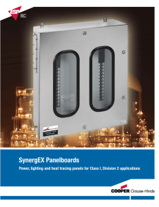 SynergEX Panelboards