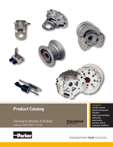 Product Catalog Cleveland Cleveland Wheels &amp; Brakes Catalog AWBPC0001-14/USA