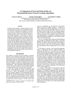 A Comparison of Novel and State-of-the-Art Polynomial Bayesian Network Learning Algorithms