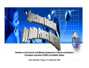 Seminar on Economic and Market Analysis for Central and Eastern