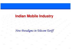 Indian Mobile Industry