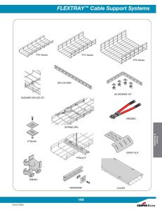 FLEXTRAY Cable Support Systems ™