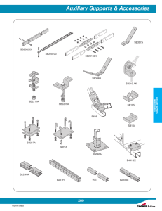 Auxiliary Supports &amp; Accessories