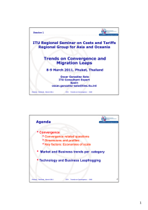 • Trends on Convergence and Migration Leaps