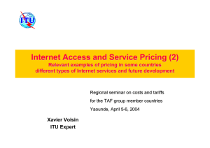 Internet Access and Service Pricing (2)