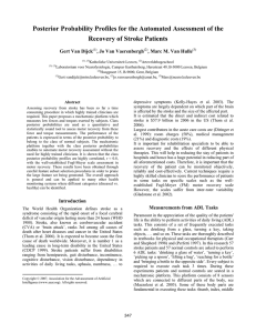 Posterior Probability Profiles for the Automated Assessment of the