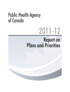 2011-12 Report on Plans and Priorities