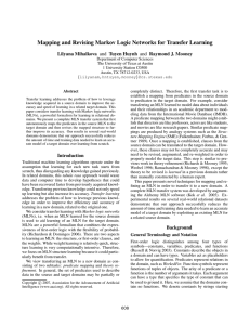 Mapping and Revising Markov Logic Networks for Transfer Learning