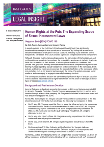 Human Rights at the Pub: The Expanding Scope Vergara v Ewin