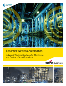 Essential Wireless Automation  Industrial Wireless Solutions for Monitoring