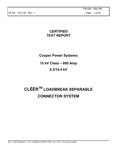 ĒĒR CL LOADBREAK SEPARABLE