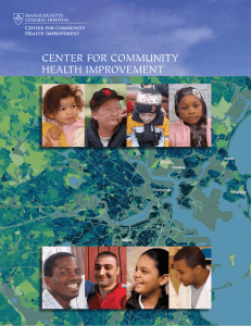 center for community HealtH improvement