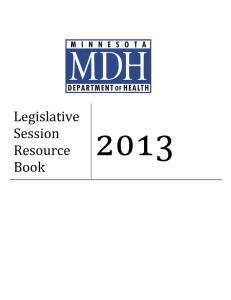   Legislative Session Resource