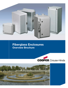 Fiberglass Enclosures Overview Brochure