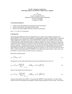 EE 462:  Laboratory Assignment 6  by