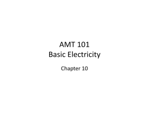 AMT	101 Basic	Electricity Chapter	10