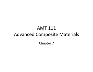AMT	111 Advanced	Composite	Materials Chapter	7