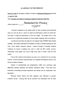 Redacted for Privacy AN ABSTRACT OF THE THESIS OF