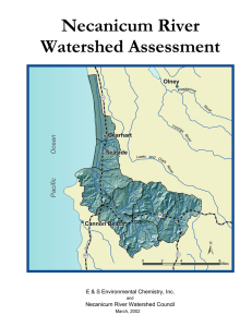 Necanicum River Watershed Assessment n a