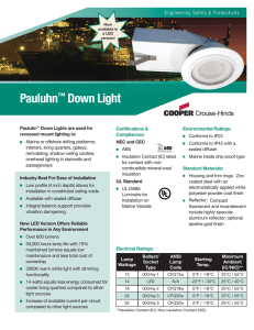 Pauluhn Down Light ™