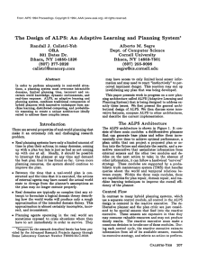 (6O7,) 277-2020 The  Design  of  ALPS:  An ... Learning