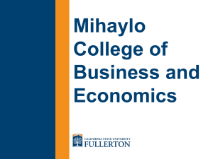 Mihaylo College of Business and Economics