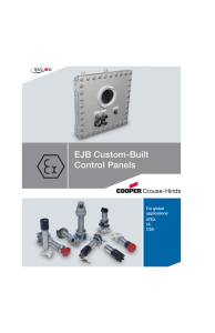 EJB Custom-Built Control Panels For global applications: