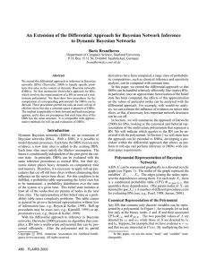 An Extension of the Differential Approach for Bayesian Network Inference