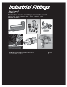 Industrial Fittings Section F
