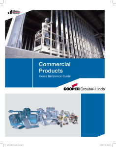 Commercial Products Cross Reference Guide 44950_CHEC_CrossRef_Cover.indd   2