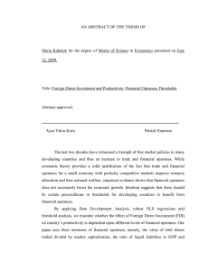 AN ABSTRACT OF THE THESIS OF