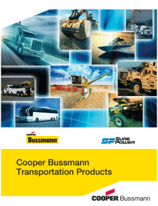 Cooper Bussmann Transportation Products
