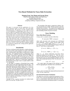 Tree-Based Methods for Fuzzy Rule Extraction