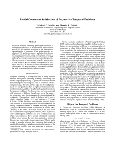 Partial Constraint Satisfaction of Disjunctive Temporal Problems